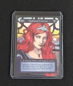Highland Princess NM/M Unique Sorcery Contested Realm Alpha NON FOIL - Image 1