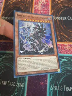 Yugioh Lord of the Heavenly Prison RA03-EN029 Super Rare 1st Edition Near Mint - Image 2