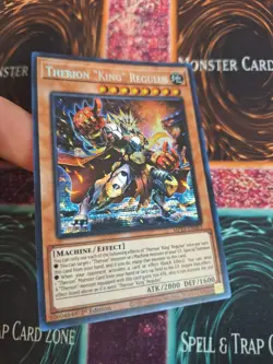 Yugioh Therion "King" Regulus MP23-EN063 Prismatic Secret Rare 1st Edition NM - Image 2