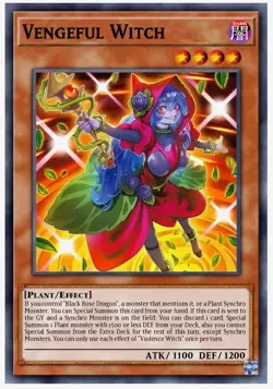 Yugioh! Vengeful Witch DOOD-EN004 Doom of Dimensions PREORDER - Image 1