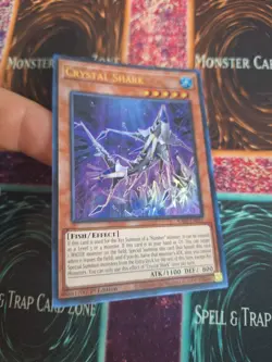 Yugioh Crystal Shark RA03-EN031 Ultra Rare 1st Edition Near Mint - Image 2
