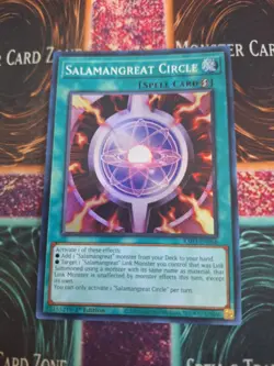 Yugioh Salamangreat Circle RA03-EN066 Super Rare 1st Edition Near Mint - Image 1