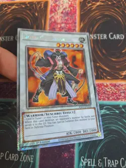 Yugioh Goyo Guardian RA03-EN202 Platinum Secret Rare 1st Edition Near Mint - Image 2