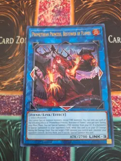 Yugioh Promethean Princess, Bestower of Flames RA03-EN050 Ultra 1st Edition NM - Image 1