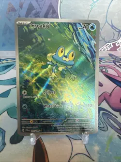 Pokemon TCG: Chaos Rising - Froakie (088/086) Illustration Rare Full Art Holo - Image 1