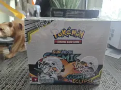 Pokemon Sun & Moon Cosmic Eclipse Booster Box SEALED - Image 1