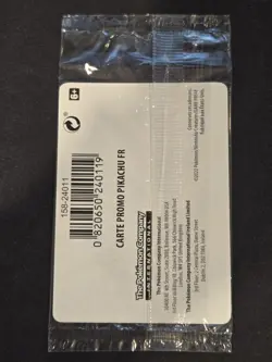 Pikachu Pokemon GO Promo Sealed FRENCH 028/078 - Image 2