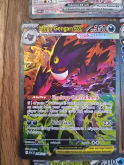 Mega Gengar ex 056/094 ME02 Phantasmal Flames Holo Double Rare - Image 1