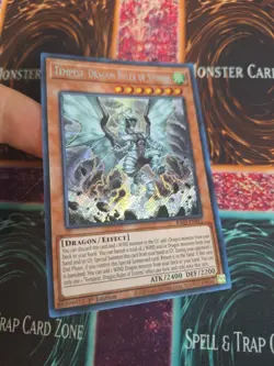 Yugioh Tempest, Dragon Ruler of Storms RA03-EN011 Secret Rare 1st Edition NM - Image 2