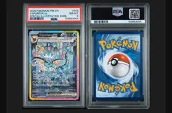pokemon prismatic evolutions vaporeon ex 149/131 special illustration rare - Image 3