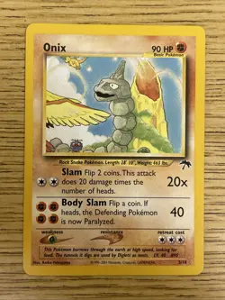 Pokemon Southern Islands Onix Promo English 2001 - Image 4