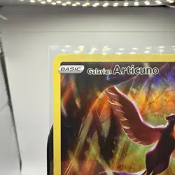 Pokemon TCG Galarian Articuno SWSH 282 Sword And Shield Black Star Promo - Image 2