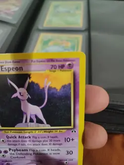 Pokemon TCG Espeon Neo Discovery 20/75 Rare 1st Edition - Image 4