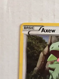 2011 Pokemon Axew BW10 Black Star Promo Holo Black White LP - Image 2