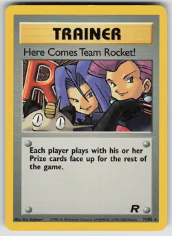 Here Comes Team Rocket! 71/82 Rare Team Rocket Pokemon Unlimited Lightly Played - Image 1