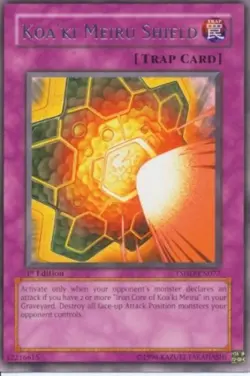 Yugioh! Koa'ki Meiru Shield - TSHD-EN077 - Rare - 1st Edition Near Mint - Image 1