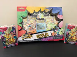 Pokemon Ascended Heroes - Deluxe Pin Collection & 2 Booster Bundles - Image 1