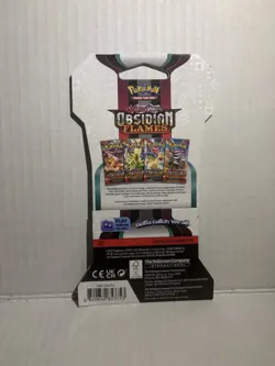 Pokemon TCG Scarlet & Violet Obsidian Flames Sleeved Booster Pack New Charizard - Image 2