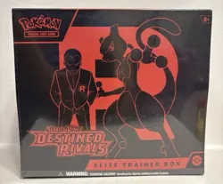 Pokemon TCG Destined Rivals Elite Trainer Box ETB - Factory Sealed NEW! - Image 1