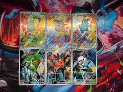 Pokemon TCG: Set of 6 First Partner Illustration Collection Series 2 - Image 1