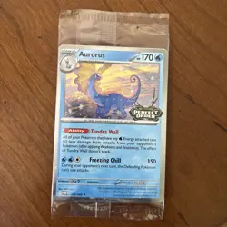Aurorus 024/088 - Cosmo Holo - Pokemon Perfect Order Stamped Promo SEALED - Image 1