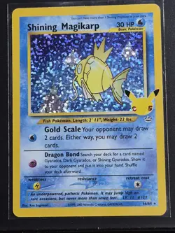 Pokemon Shining Magikarp 66/64 Neo Revelation Ultra Rare Holo HP 30 - Image 1