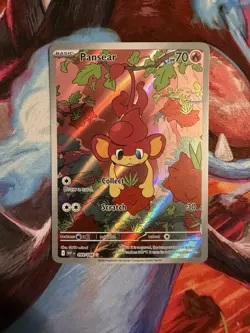 Pokemon TCG White Flare Pansear 99/86 Illustration Rare NM - Image 1