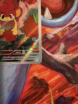 Pokemon TCG White Flare Pansear 99/86 Illustration Rare NM - Image 4