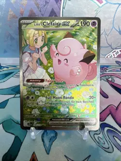 Lillie's Clefairy EX Journey Together 184/159 SIR Pokemon 2025 - Image 1