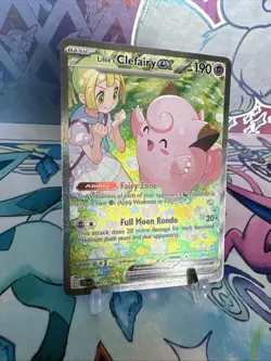 Lillie's Clefairy EX Journey Together 184/159 SIR Pokemon 2025 - Image 2