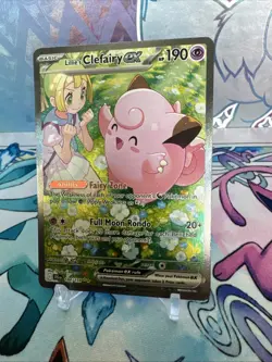 Lillie's Clefairy EX Journey Together 184/159 SIR Pokemon 2025 - Image 3