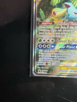 Pokemon TCG Venusaur & Snivy GX TAG TEAM Promo Holo SM229 270 HP English - Image 4