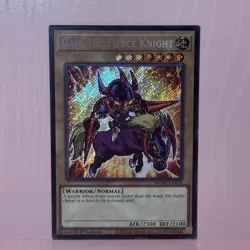 YuGiOh! Gaia The Fierce Knight (Secret) MZMU-EN058 Maze of Muertos 1st Ed NM - Image 1
