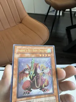 YuGiOh! Harpie’s Pet Baby Dragon EOJ-EN013 EURO Ultimate Rare Unlimited MP/HP - Image 2
