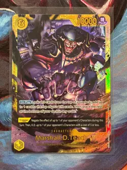 Marshall.D.Teach SEC op16-119 The time of battle ONE PIECE TCG OP-16 - Image 1