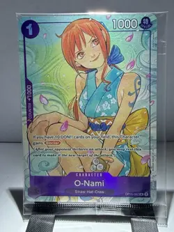 One Piece CCG O-Nami OP05-062 illustration box vol. 1 sealed - Image 1