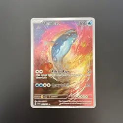 Pokemon TCG Scarlet & Violet Base Set Dondozo 207/198 Illustration Rare Card NM - Image 1