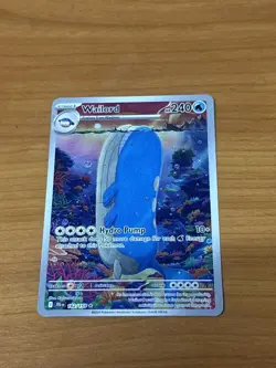 Pokemon TCG Wailord Special Illustration Rare Card Journey Together 162/159 - Image 1