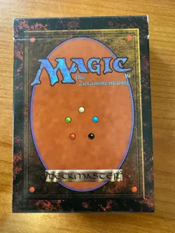 Magic MTG German Revised FBB Starter Deck Box EMPTY! No Cards! No. 3 - Image 1