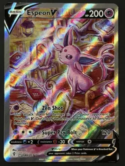 Espeon V 180/203 Evolving Skies Alternate Art Card Pokemon TCG - NM - Image 1