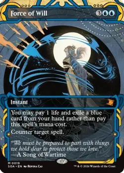 MTG FORCE OF WILL 19 SECRETS OF STRIXHAVEN: MYSTICAL ARCHIVE NM FOIL - Image 1
