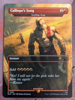 Calliope's Song - Secret Lair x God of War: Greek - MTG Regular #7051 - Image 1