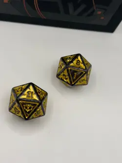1x 20 Sided Spindown Dice Oversized Spindown Secrets of Strixhaven Codex Bundle - Image 2