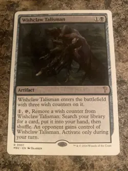 Wishclaw Talisman (White Border) Mystery Booster 2 Regular - Image 1