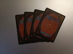 LOT 4x Dark Ritual Magic MTG Revised 3rd Edition G2U - Image 2