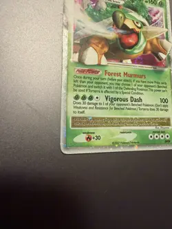 Torterra LV.X DP09 Holo Pokemon Card – Diamond & Pearl Promo (2007) - Image 5