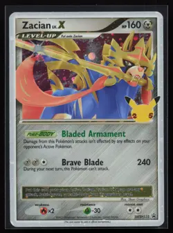 Zacian LV. X - SWSH135 SWSH: Sword & Shield Promo Cards Pokemon TCG Card - Image 1