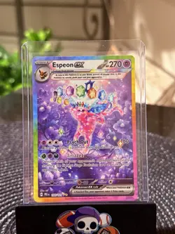 Pokemon Espeon ex 155/131 SIR Prismatic Evolutions Special Illustration Rare - Image 1