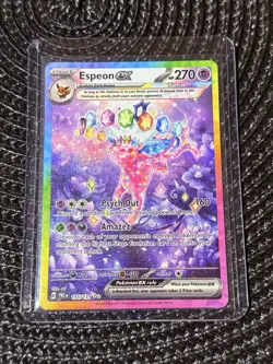 Pokemon Espeon ex 155/131 SIR Prismatic Evolutions Special Illustration Rare - Image 3