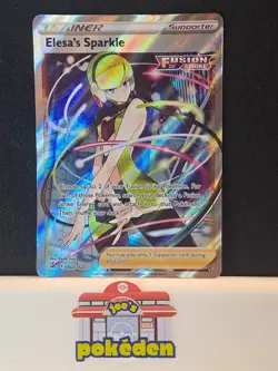 Elesa's Sparkle (Full Art) 260/264 Swsh08: Fusion Strike Holo Pokemon TCG NM - Image 1